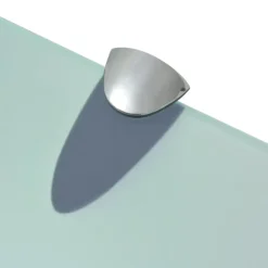 vidaXL - Zwevende Plank - Transparent - Glas - 80 x 20 cm