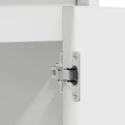 VIDAXL Badkamerkast 60x33x61 cm spaanplaat wit