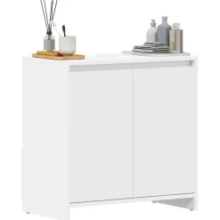 VIDAXL Badkamerkast 60x33x61 cm spaanplaat wit