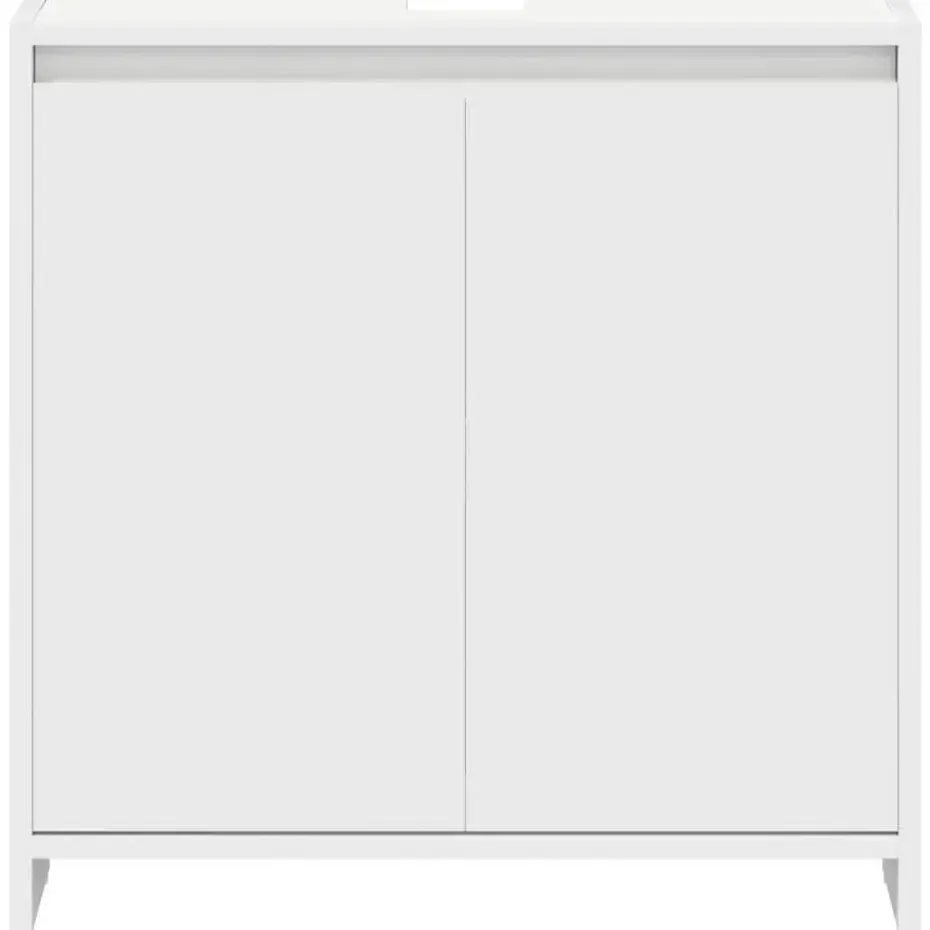 VIDAXL Badkamerkast 60x33x61 cm spaanplaat wit