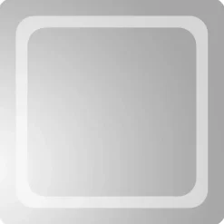 vidaXL Badkamerspiegel LED 50x50 cm