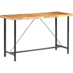 vidaXL Bartafel 180x70x107 cm massief acaciahout
