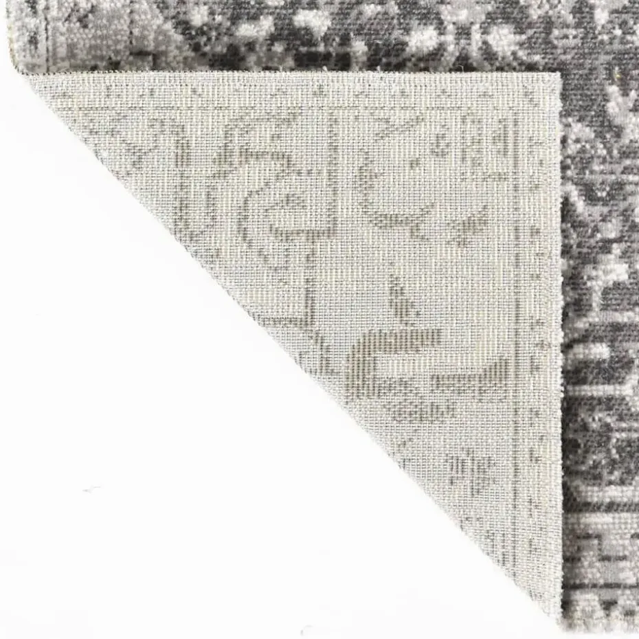 vidaXL Buitenkleed platgeweven 80x250 cm lichtgrijs