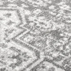 vidaXL Buitenkleed platgeweven 80x250 cm lichtgrijs