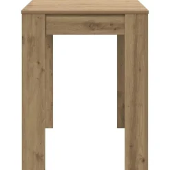 vidaXL Eettafel - Rechthoekige tafel - Artisanaal eiken - Hout - 120x60 cm