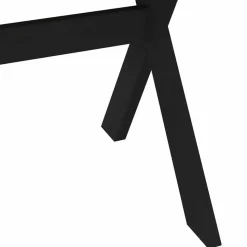 vidaXL Eettafel NOAIN met X-poten - Naturel - Massief grenenhout - 160x90 cm