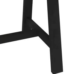 vidaXL Eettafel NOAIN met A-poten - Naturel - Massief grenenhout - 160x90 cm