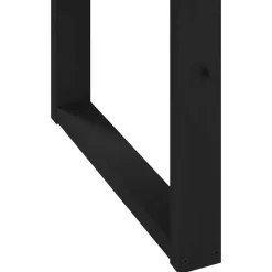 vidaXL Eettafel NOAIN met U-poten - Naturel - Massief grenenhout - 160x90 cm