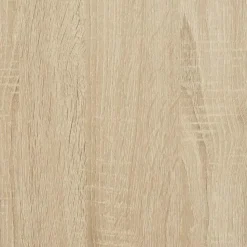 vidaXL Eettafel Rechthoekig – Sonoma Eiken – 140 x 74.5 x 76 cm – Bewerkt Hout