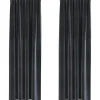 vidaXL Gordijnen - Verduisterend - Donkergrijs - 140x245 cm - Fluweel - 2 Stuks
