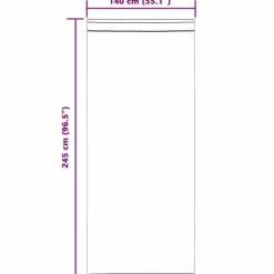 vidaXL Gordijnen - Verduisterend - Donkergrijs - 140x245 cm - Fluweel - 2 Stuks