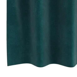 vidaXL Gordijnen met ringen - Donkergroen - 140x245 cm - Fluweel - 2 Stuks