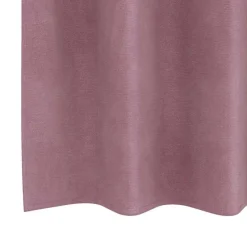 vidaXL Gordijnen met ringen - Donkerroze - 140x260 cm - Fluweel - 2 Stuks