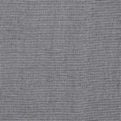 vidaXL Gordijnen van voile met ringen - Zwart - 140x300 cm - Stof - 2 Stuks