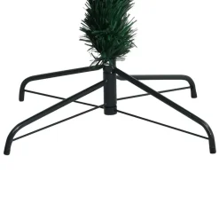 vidaXL Kunstkerstboom met standaard 120 cm glasvezel groen