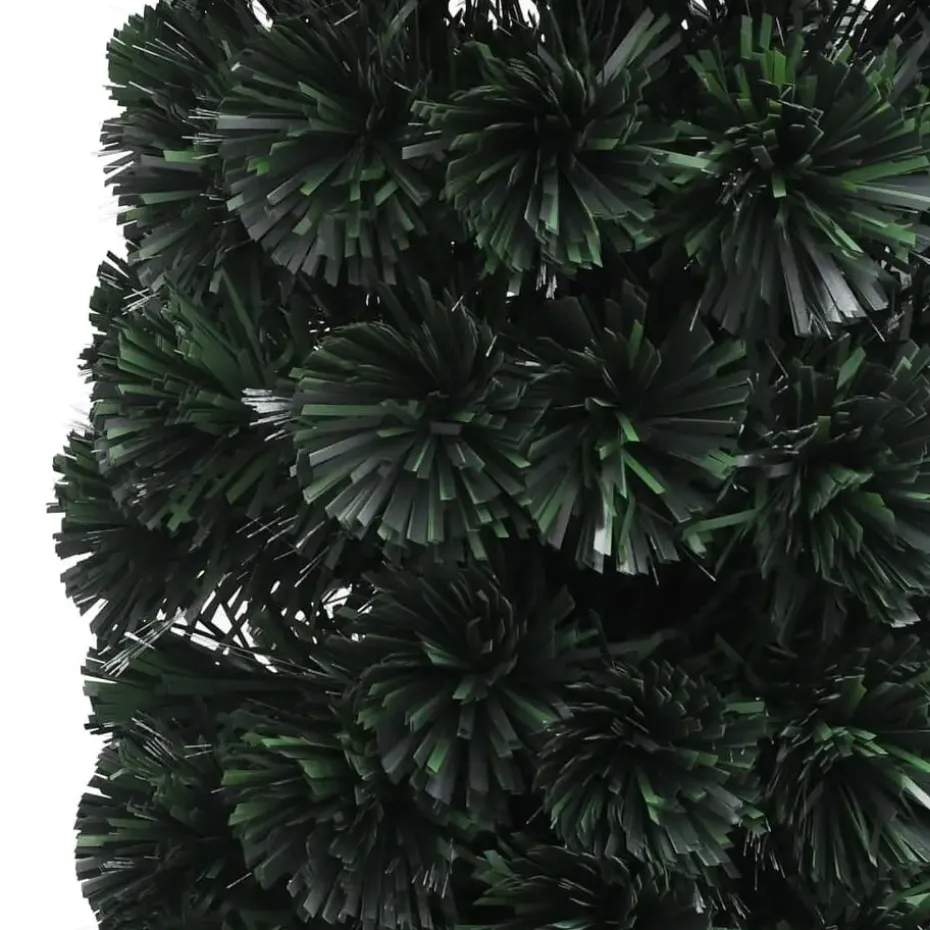 vidaXL Kunstkerstboom met standaard smal 150 cm glasvezel