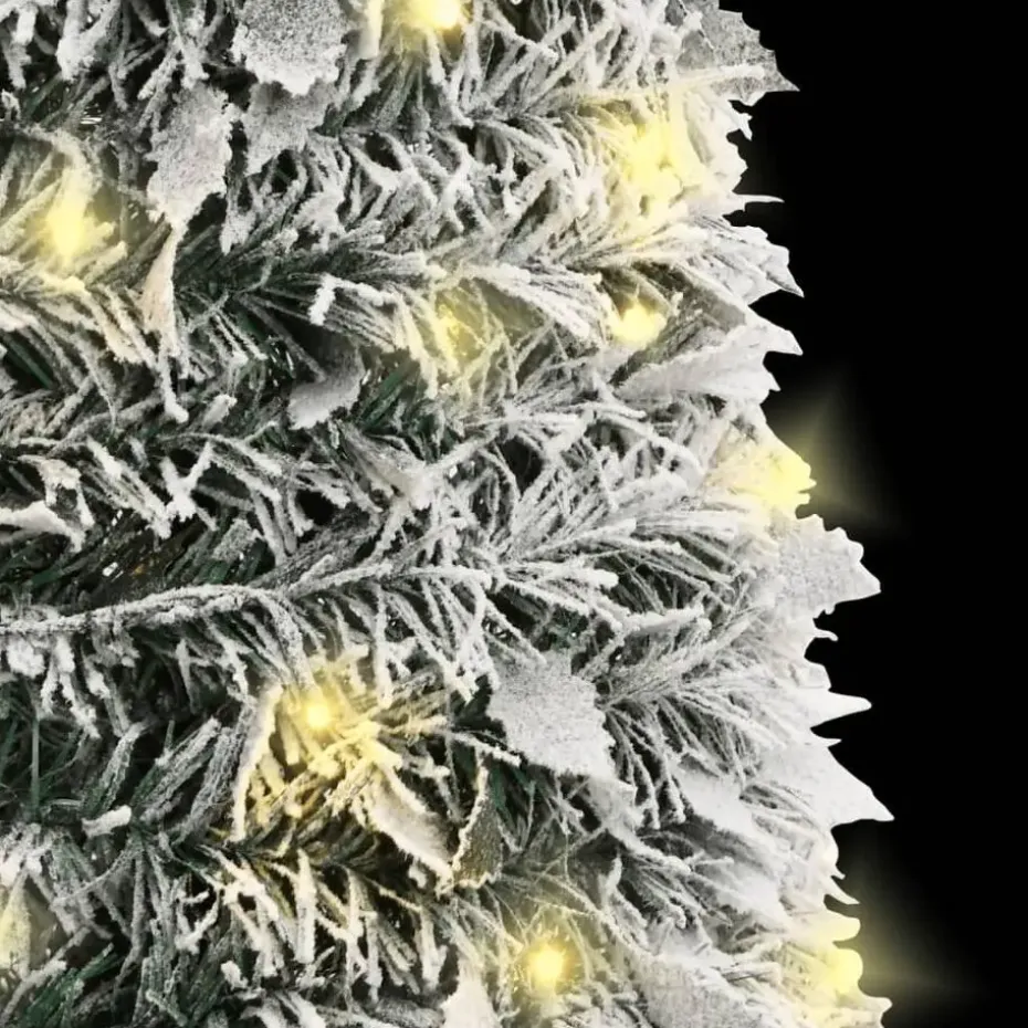 vidaXL Kunstkerstboom pop-up met sneeuw 150 LED's 180 cm