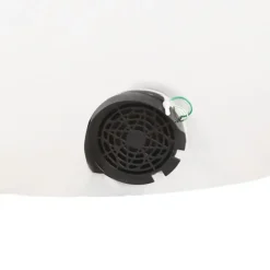 vidaXL Sneeuwpop opblaasbaar met LED's 370 cm