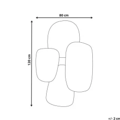 VIERZON - Wandspiegel - Zilver - 80 x 120 cm - Glas