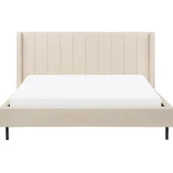 VILETTE - Tweepersoonsbed - Beige - 180 x 200 cm - Bouclé
