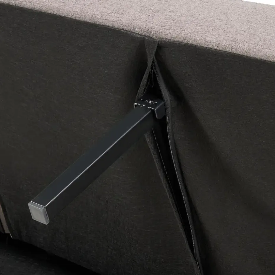 VIMMERBY - Slaapbank - Lichtbruin - Polyester