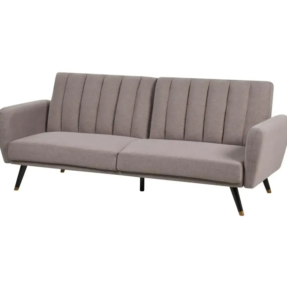 VIMMERBY - Slaapbank - Lichtbruin - Polyester