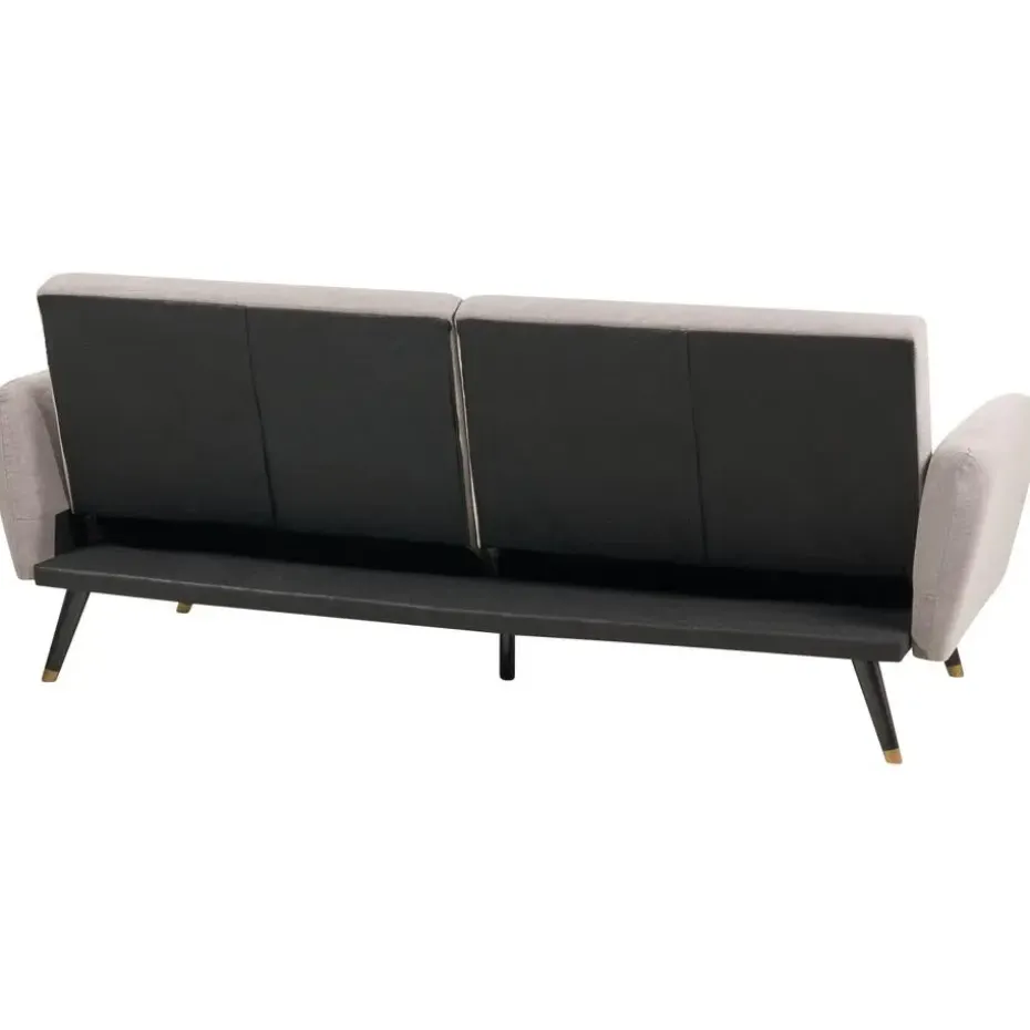 VIMMERBY - Slaapbank - Lichtbruin - Polyester