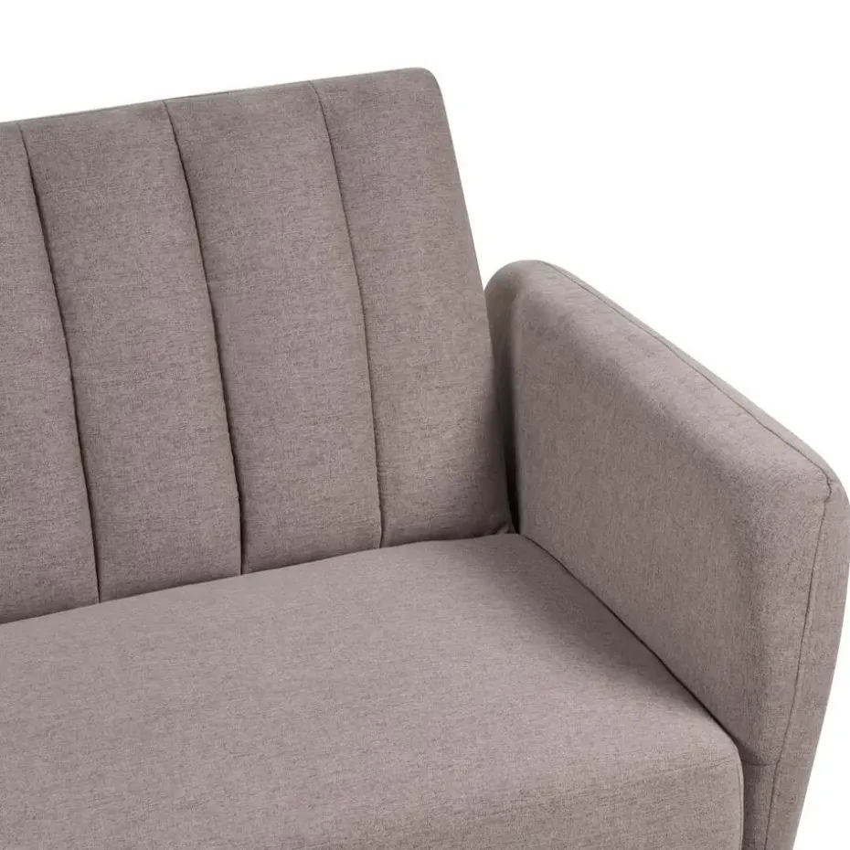 VIMMERBY - Slaapbank - Lichtbruin - Polyester