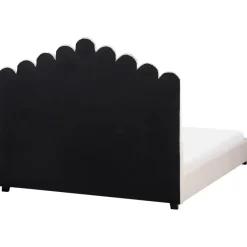 VINCENNES - Bed - Pastelroze - 140 x 200 cm - Fluweel