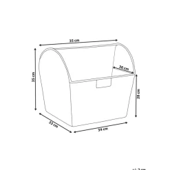 VINH - Tijdschriftenrek - Lichtbruin - Waterhyacint