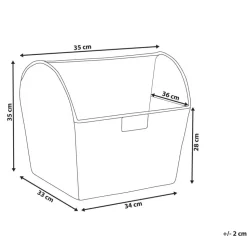 VINH - Tijdschriftenrek - Lichtbruin - Waterhyacint