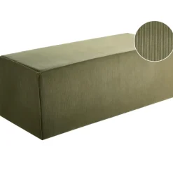 VINITA - Poef - Donkergroen - Corduroy