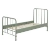 Vipack bed Bronxx - olijfgroen - 90x200 cm