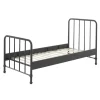 Vipack bed Bronxx - zwart - 90x200 cm