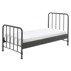 Vipack bed Bronxx - zwart - 90x200 cm