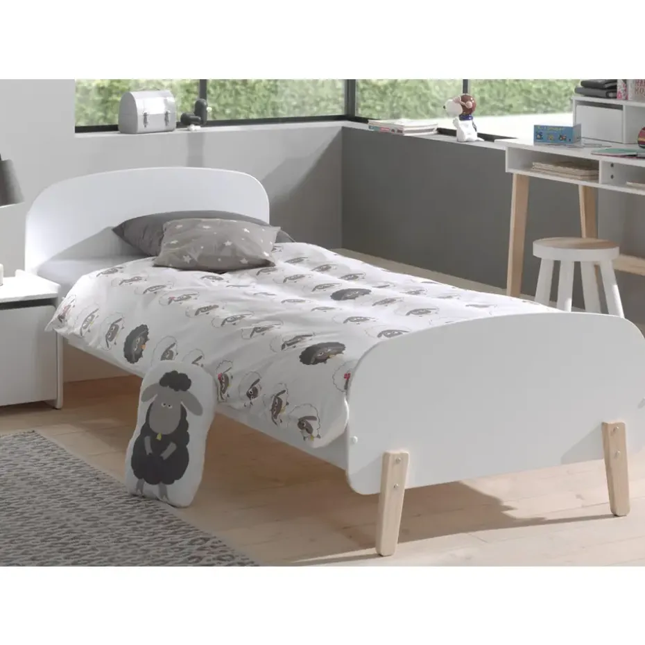 Vipack bed Kiddy - wit - 72,5x95x205,5 cm