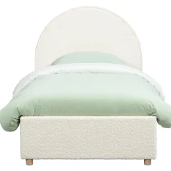 Vipack bed Moon met opbergruimte - wit - 90x200 cm