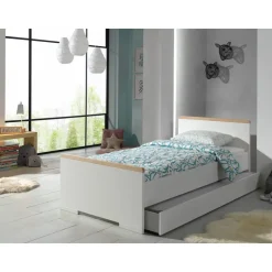 Vipack Bedlade/rolbed London - wit - 17,8x93,8x198 cm