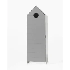 Vipack kledingkast Casimi 1 deurs - grijs - 171,5x57,6x37 cm