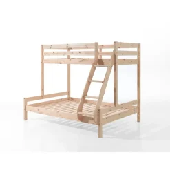 Vipack stapelbed Pino - bruin - 207,5x157,5x166,8 cm