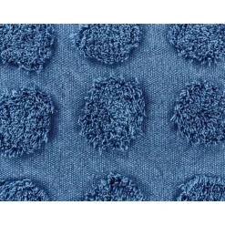 VISHVI - Poef - Blauw - Katoen