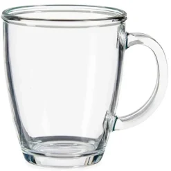 Vivalto Design koffie/thee glazen - 6x stuks - glas - 310 ml