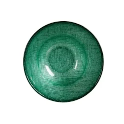 Vivalto schaaltjes/kommetjes - Murano - glas - groen - D15 cm
