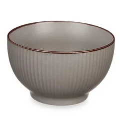 Vivalto schaaltjes/kommetjes - porselein - grijs - D14 cm