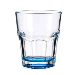 Vivalto Waterglazen/drinkglazen - 6x - mix - 285ml - 9 x 9,5 cm