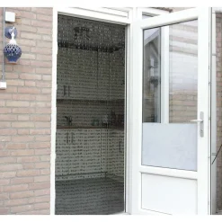 Vliegengordijn / Deurgordijn - Noah - 90x220 cm - Zwart