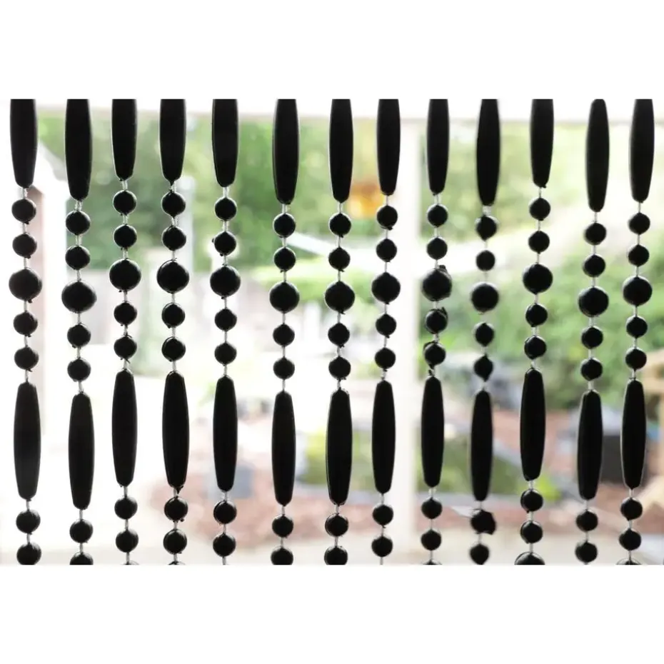 Vliegengordijn / Deurgordijn - Robin - 90x220 cm - Zwart