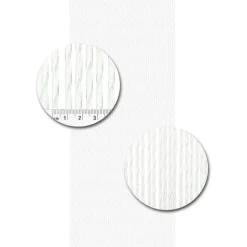 Vliegengordijn, 92 x 210 cm, Bali wit 92 x 210 cm op het kozijn