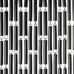 Vliegengordijn Tube Zwart 90 x 210 cm