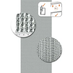 Vliegengordijnenexpert Venetië Vliegengordijn 92x210 cm